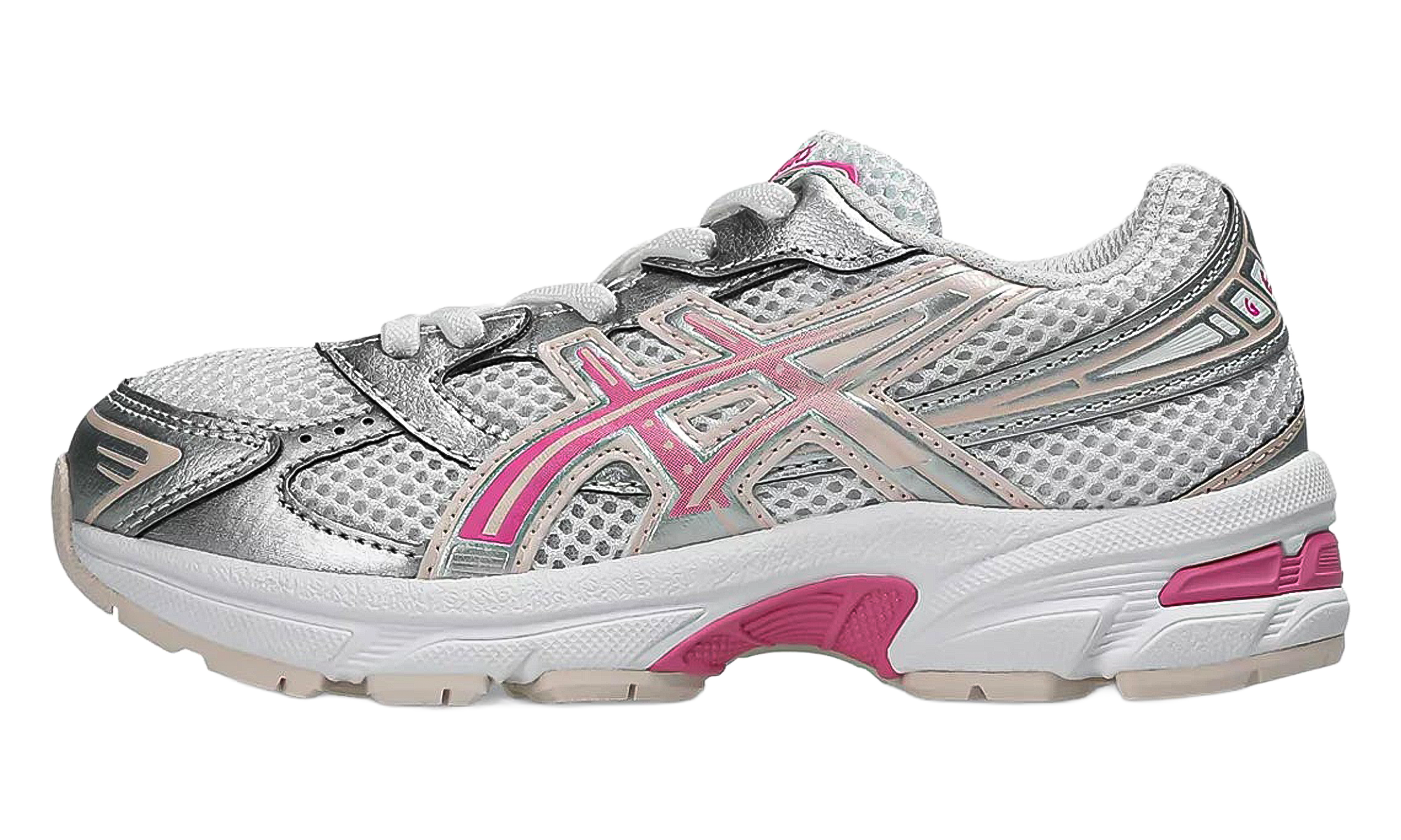 Asics GEL-1130 PS White / Dragon Fruit 1204A170 107