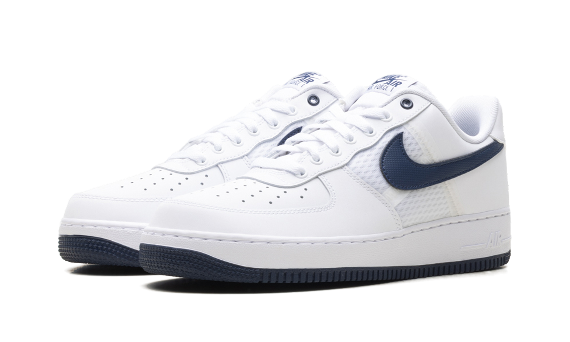 Nike Air Force 1 Low '07 LV8 SE Mesh Tape White Midnight Navy IH4462 100