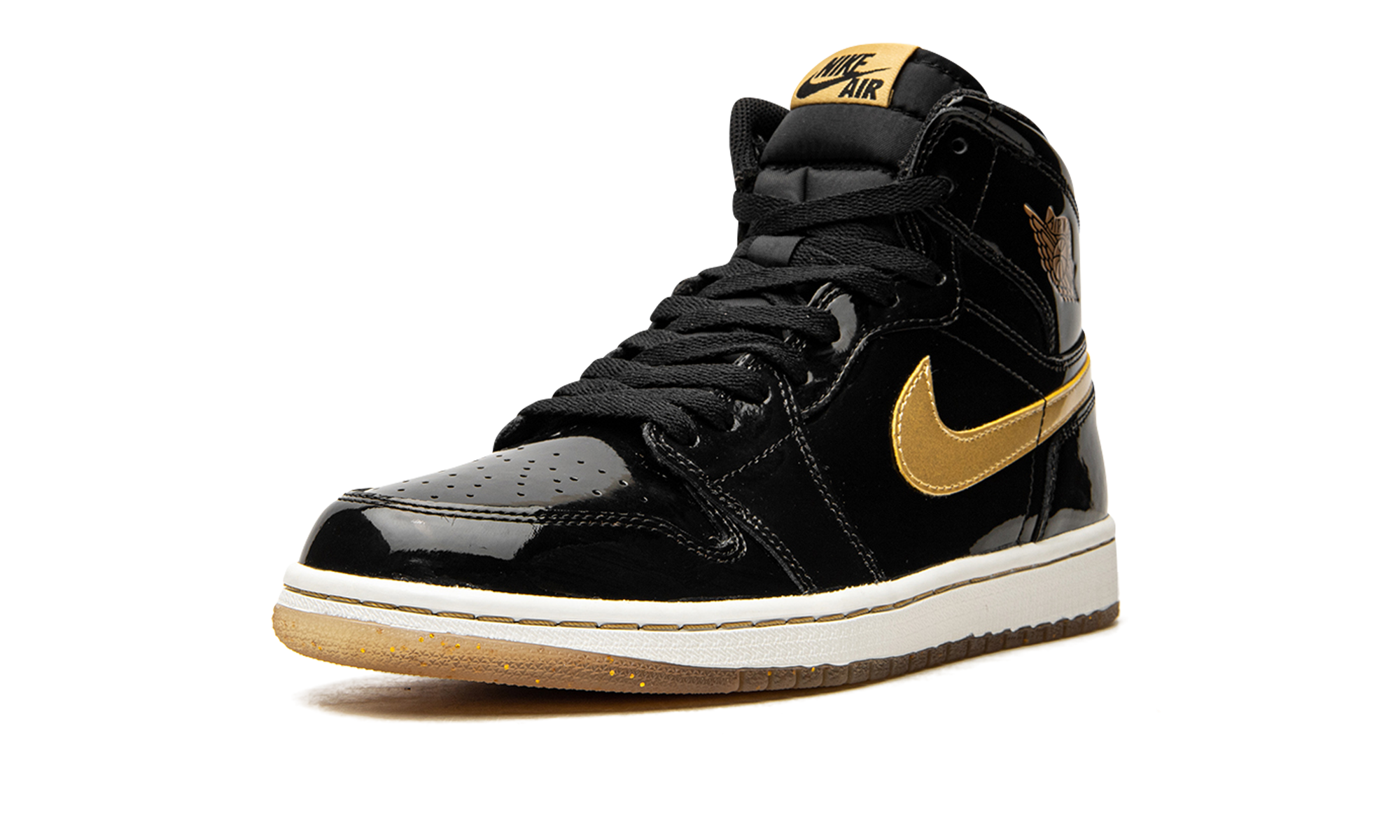 Air Jordan 1 Retro High OG Black/Metallic Gold 555088 019