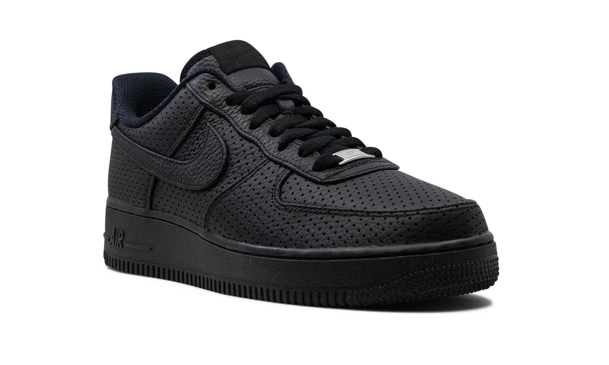 Nike Air Force 1 Low SP Triple Black Perforated HF8189 001