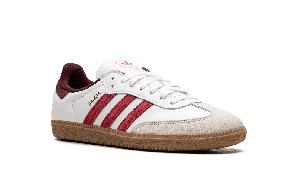 Adidas Samba OG Core White Better Scarlet JI3201