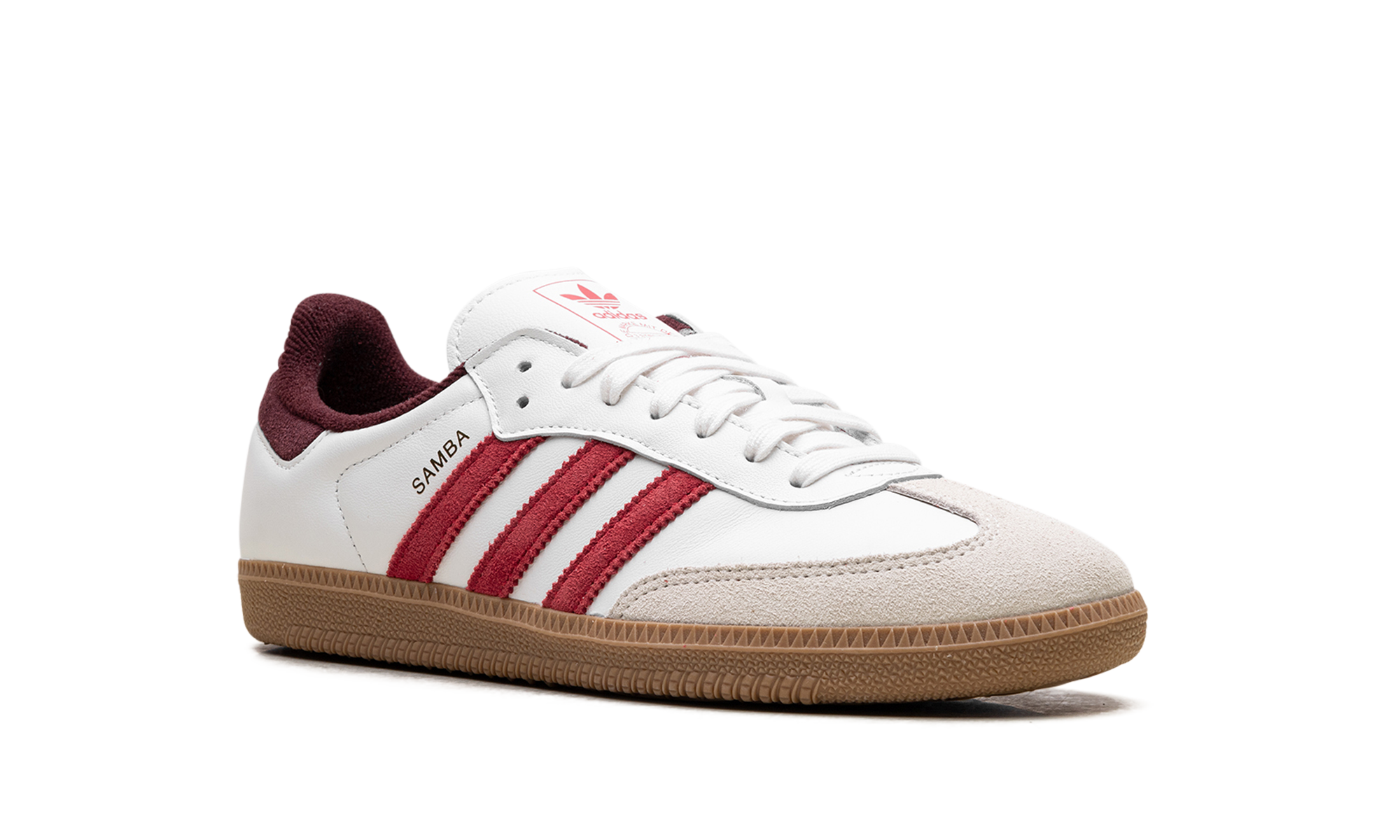 Adidas Samba OG Core White Better Scarlet JI3201