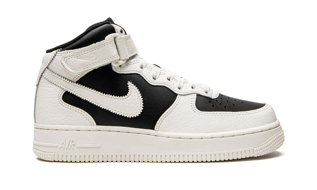 Nike AIR FORCE 1 '07 MID MNS WMNS Black Sial DV2224 001