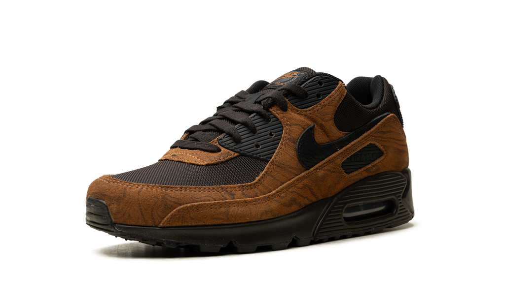 Nike Air Max 90 Premium Light British Tan Velvet Brown IQ0283 281