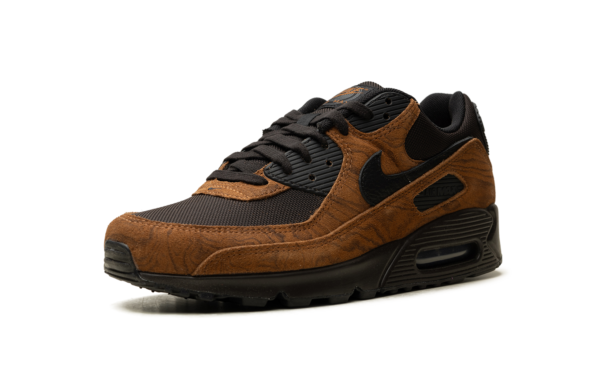 Nike Air Max 90 Premium Light British Tan Velvet Brown IQ0283 281