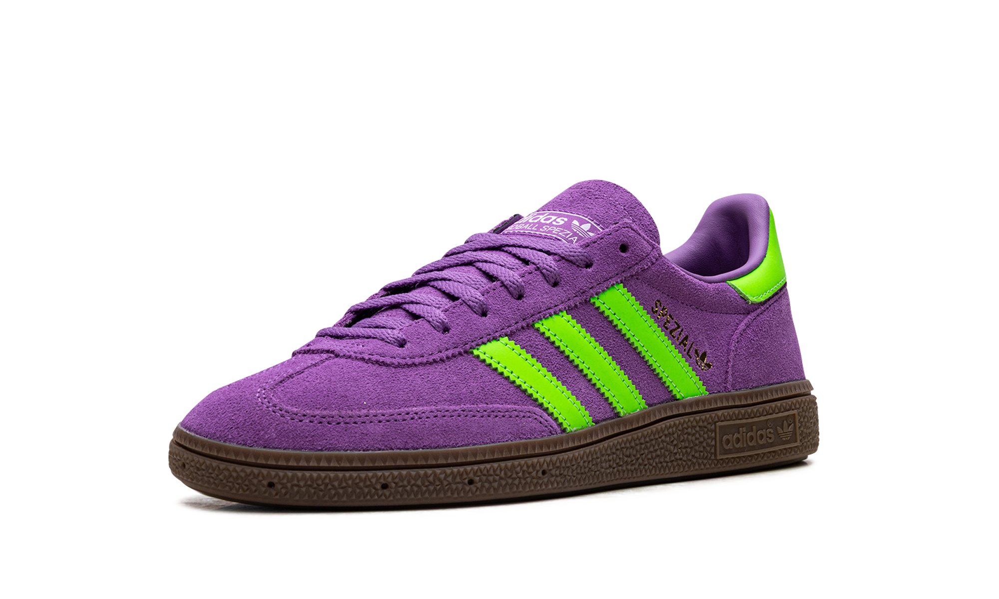 Adidas Handball Spezial Elastic WMNS Active Purple Solar Green JS0251