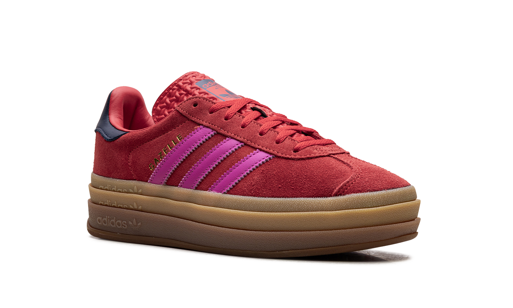 Adidas Gazelle Bold WMNS Red Semi Lucid Fuchsia JH9665