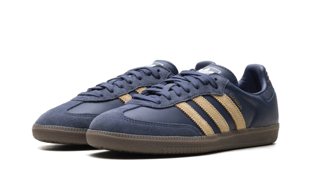 Adidas SAMBA OG Shadow Navy Golden Beige JR0894
