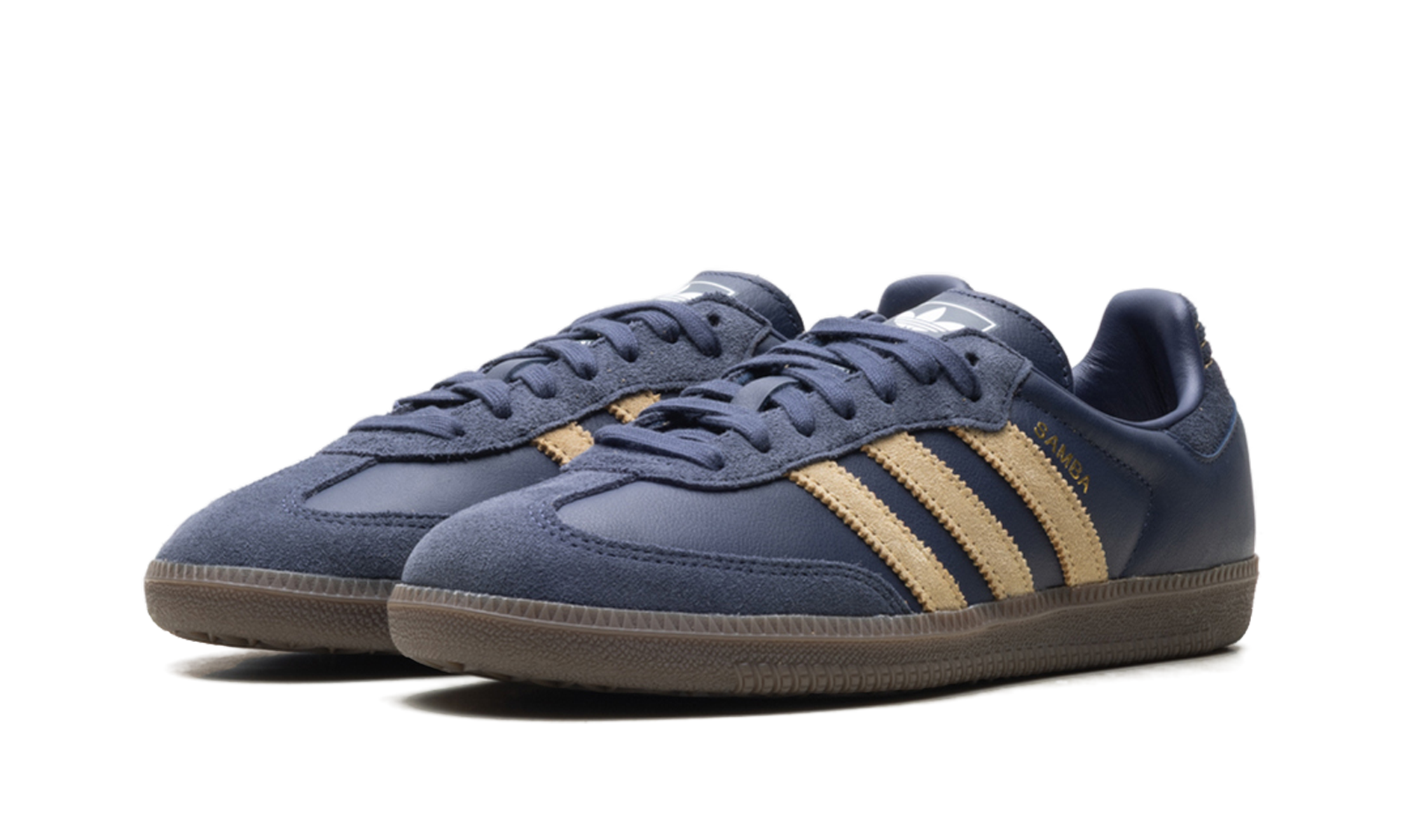 Adidas SAMBA OG Shadow Navy Golden Beige JR0894