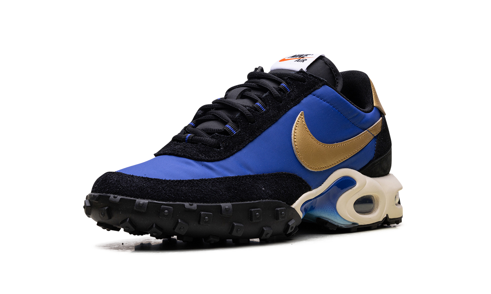 Nike Air Max Waffle Racer Hyper Blue / Metallic Gold FV6946 400