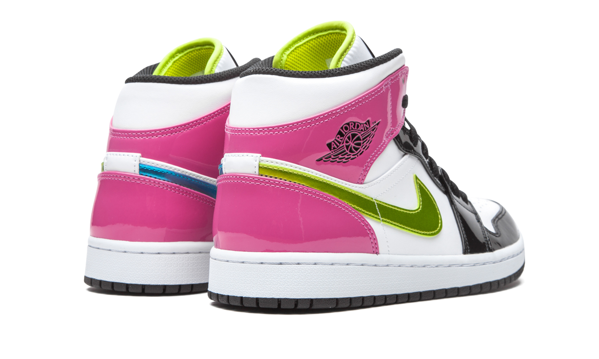 Air Jordan 1 Mid SE Cyber / Active Fuchsia CZ9834 100