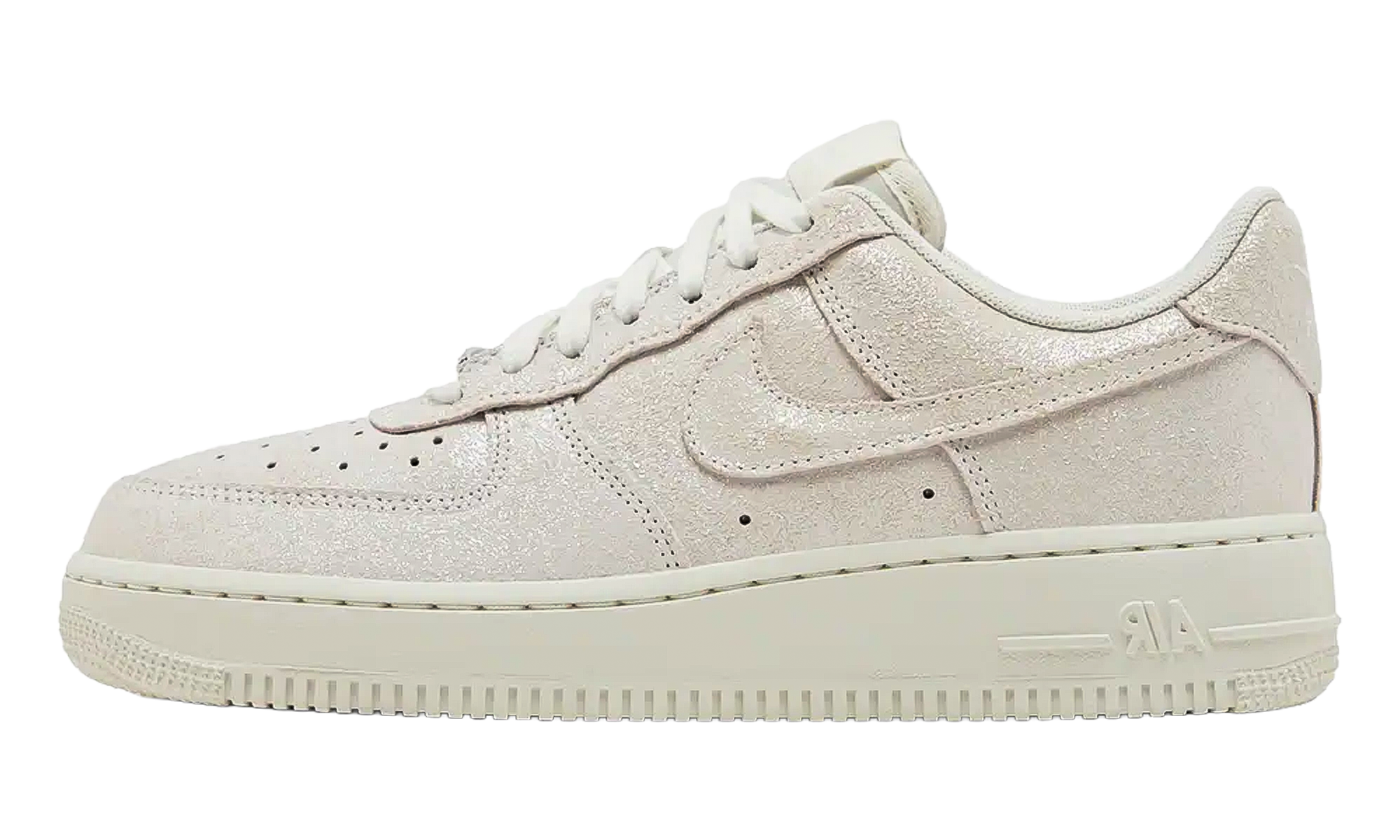 Nike Air Force 1 Low '07 SE WMNS Sail Glittery Suede HQ3499 100