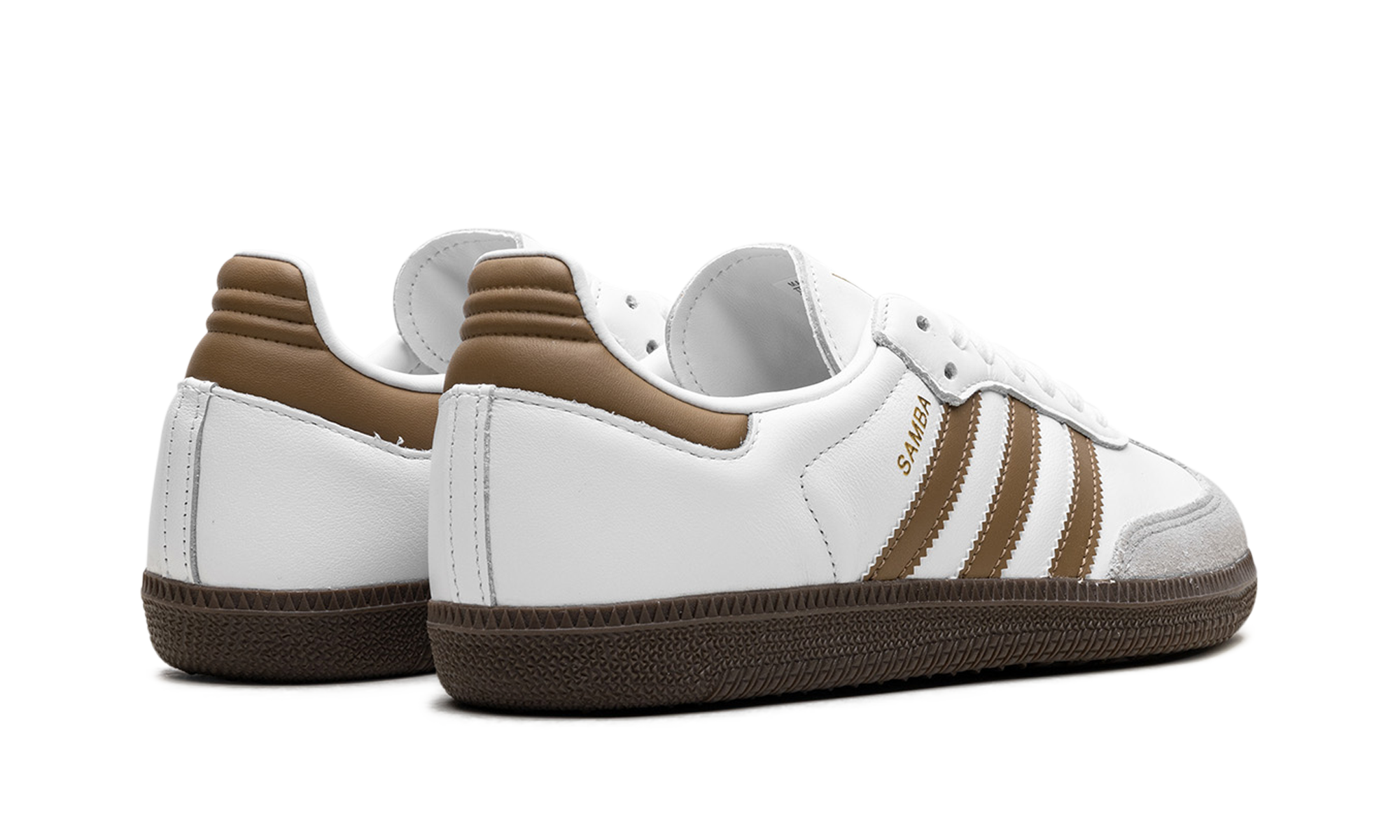 Adidas Samba OG Cloud White / Brown Desert JH8796