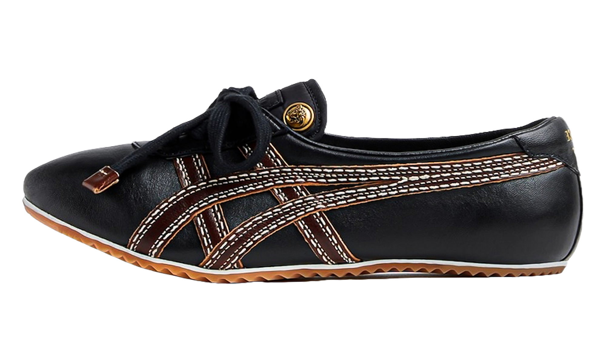 Onitsuka Tiger Tai-Chi Sakura Nappa WMNS Versace Black Brown 1025116 1A17737 2BQ8J