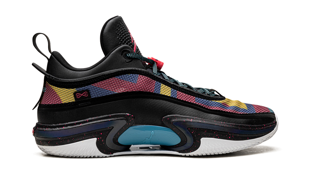 Jordan 36 Low Black Multi-Color DH0833 063