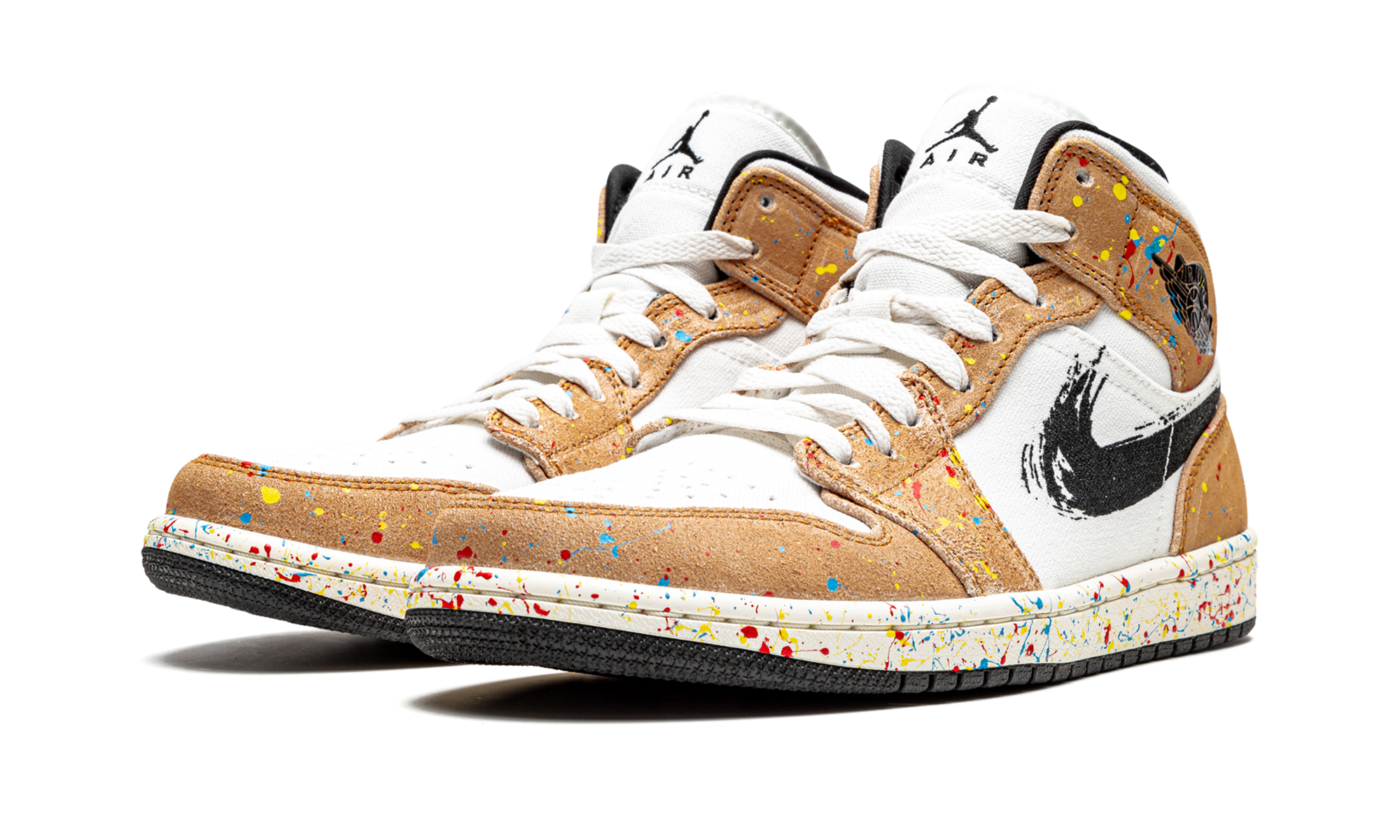 Air Jordan 1 Mid SE Brushstroke DA8005 100