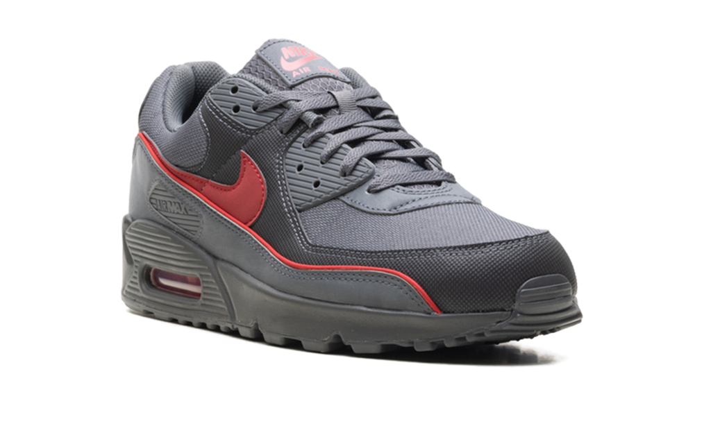 Nike Air Max 90 Premium Iron Grey University Red HV4517 001