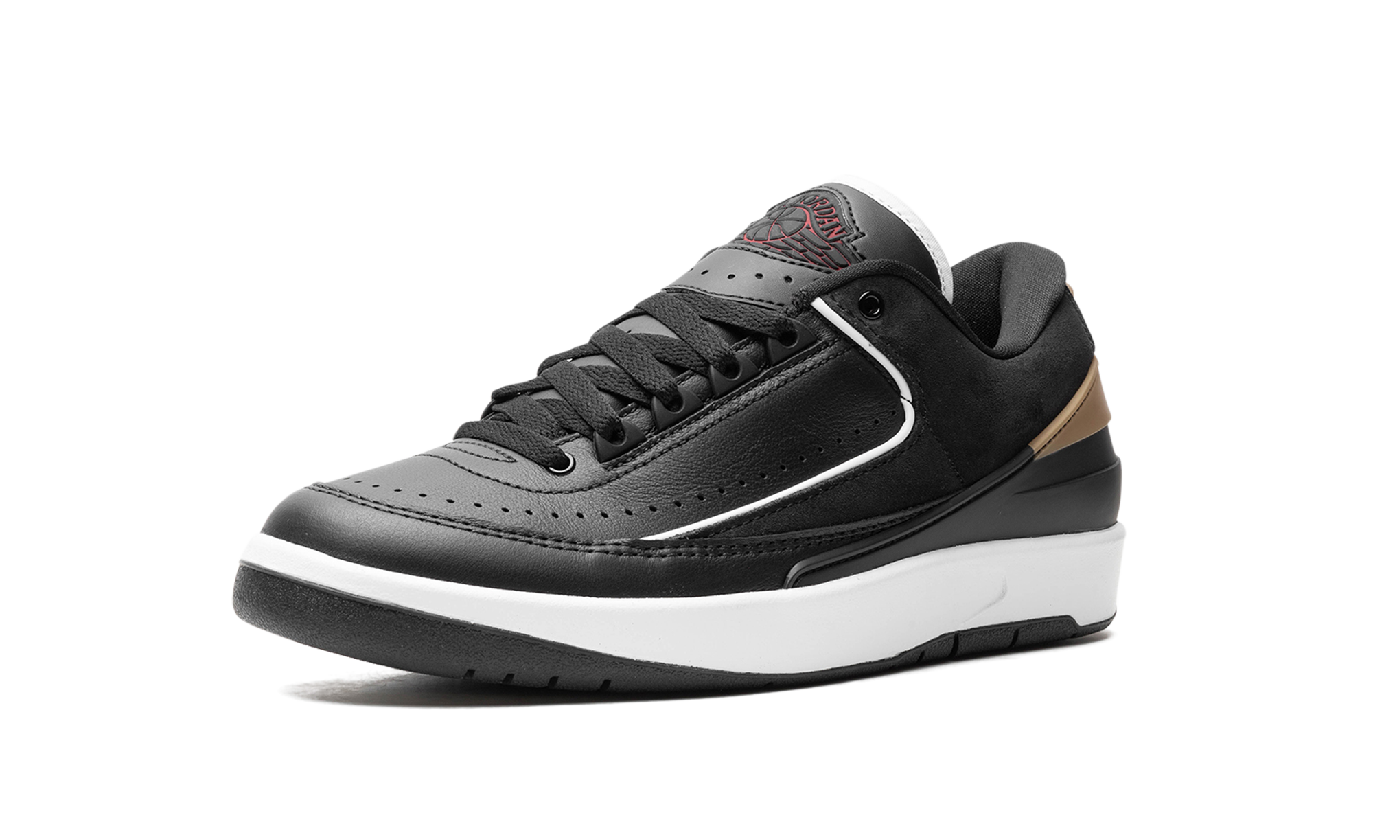 Jordan 2 Retro Low WMNS Black Metallic Gold DX4401 001
