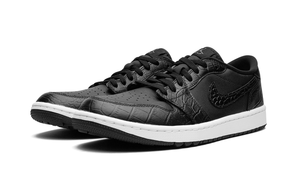 Air Jordan 1 Golf Low Black Croc DD9315 003