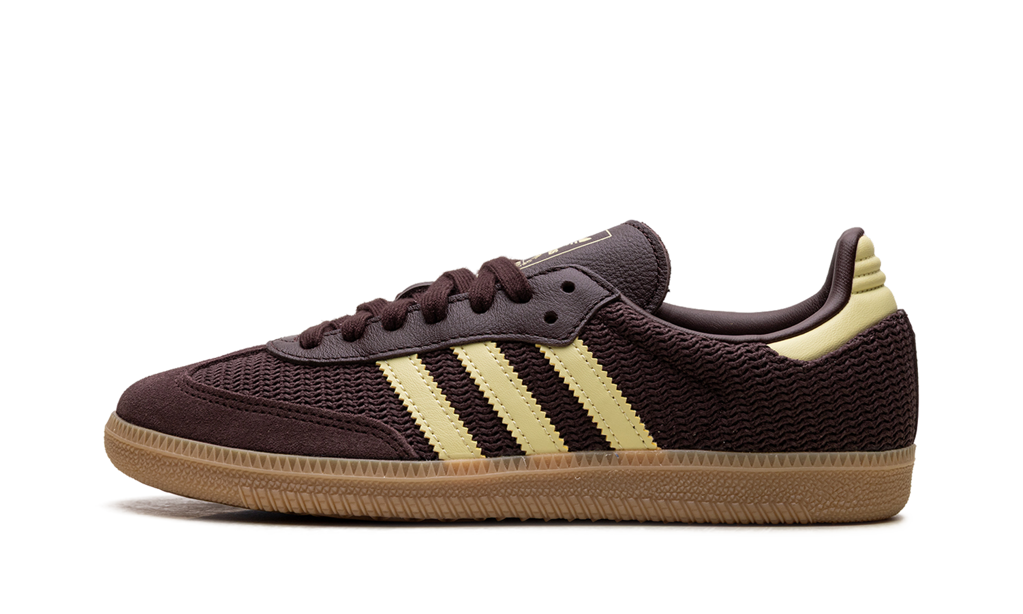 Adidas Samba OG WMNS Shadow Brown Powder Yellow JR8167