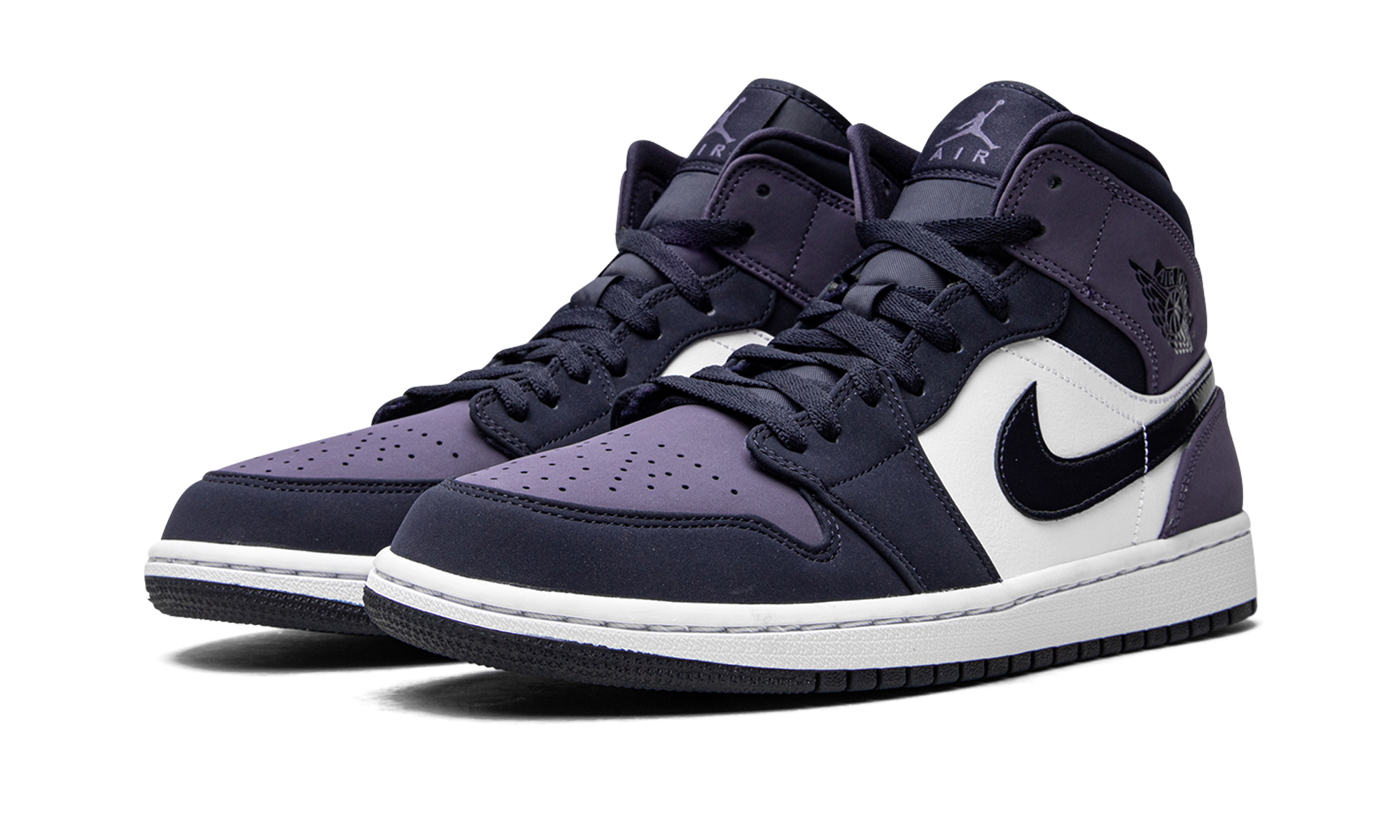 Air Jordan 1 Mid Sanded Purple 554724 445