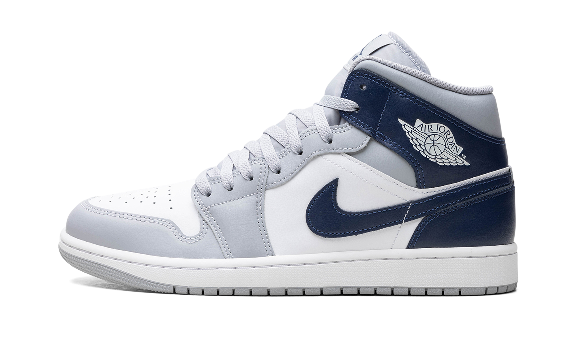 Air Jordan 1 Mid Wolf Grey Midnight Navy DQ8426 104