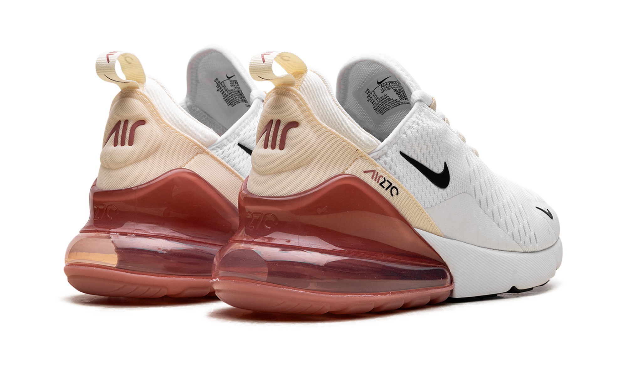 Nike AIR MAX 270 WMNS White Pale Ivory Muslin Black AH6789 123