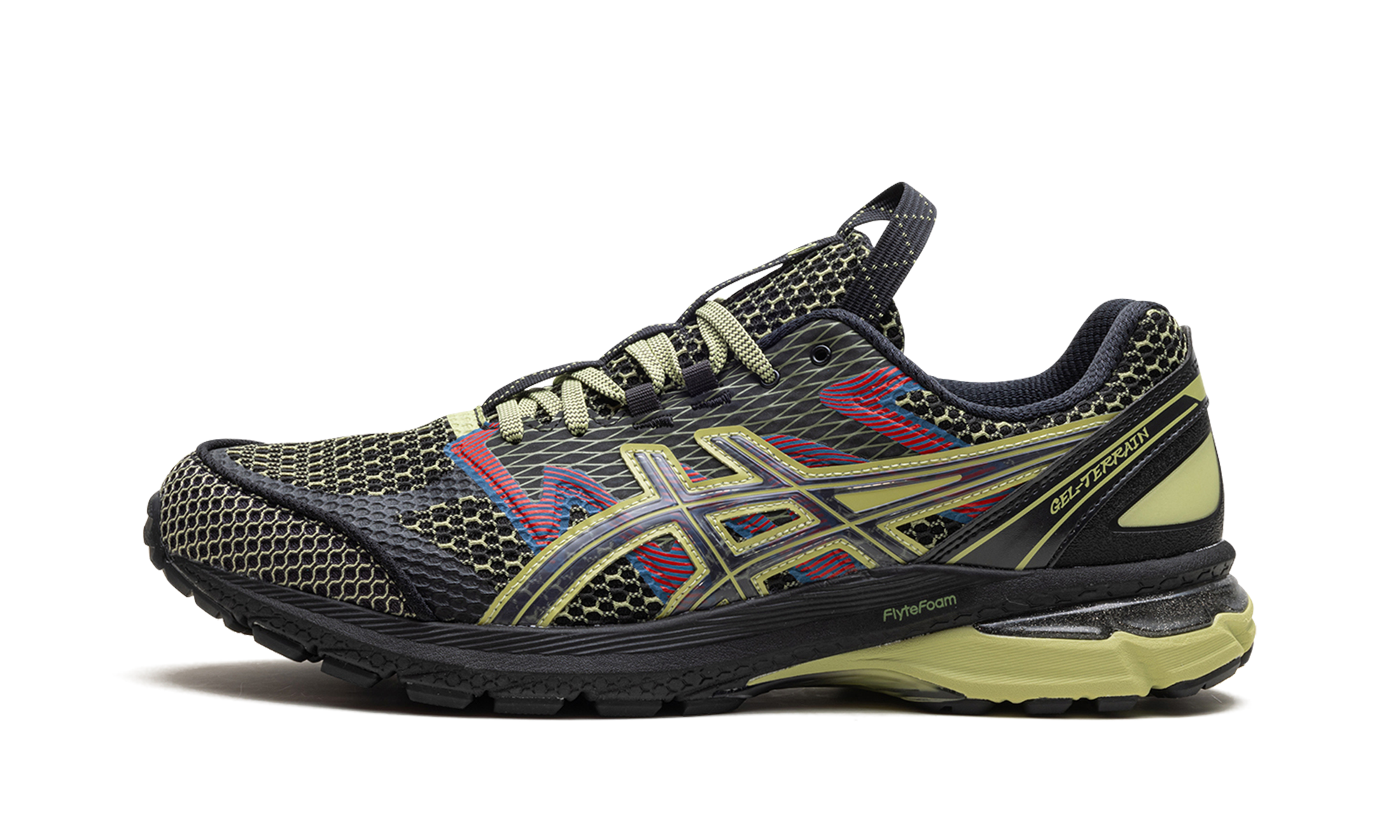 Asics GEL-Terrain Black / Neon Lime 1203A394 001
