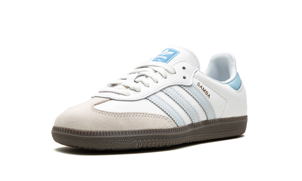 Adidas Samba OG White / Halo Blue ID2055