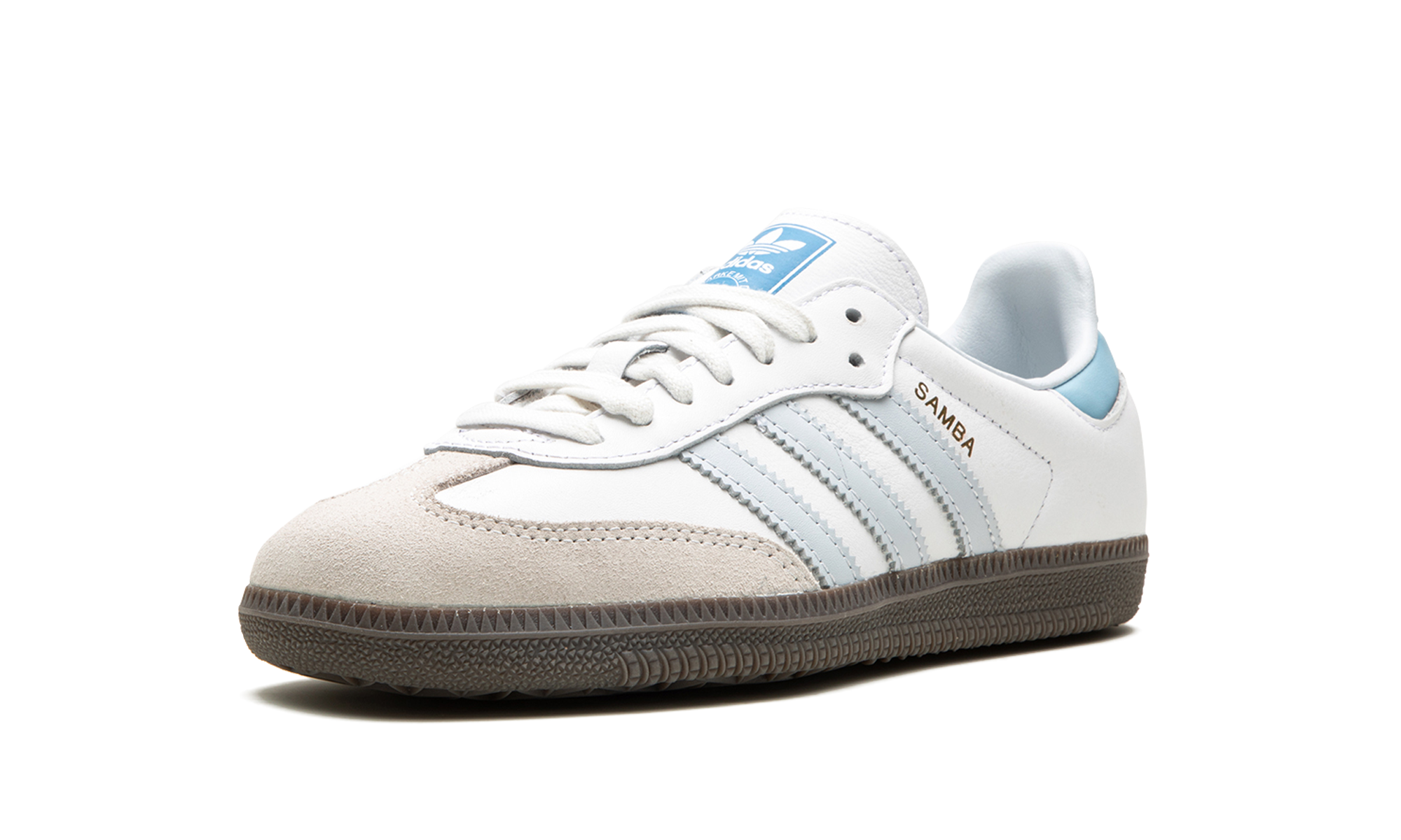 Adidas Samba OG White / Halo Blue ID2055