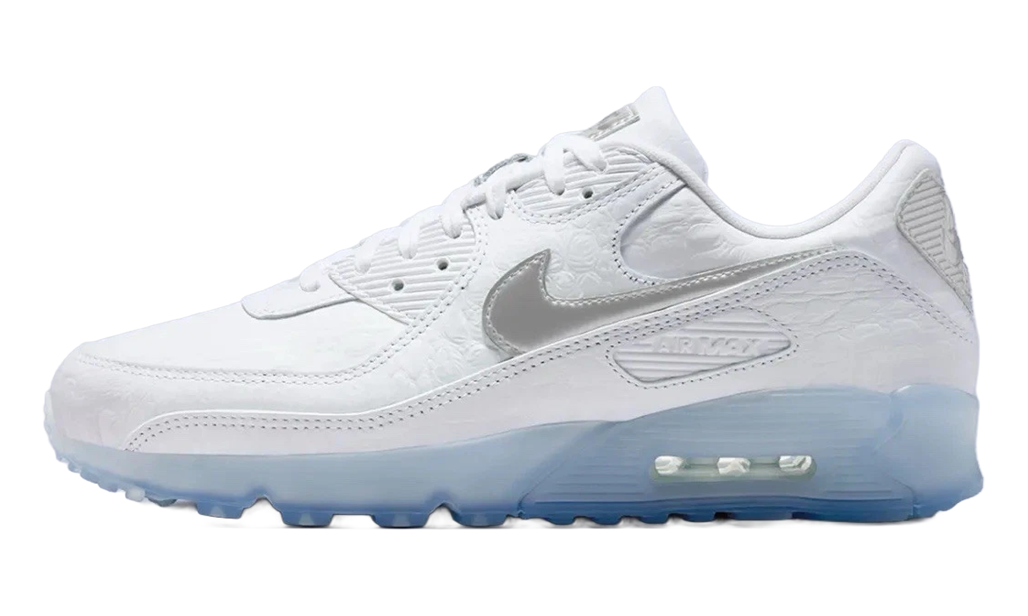 Nike Air Max 90 Terrascape White Croc Blue Tint IU3638 100