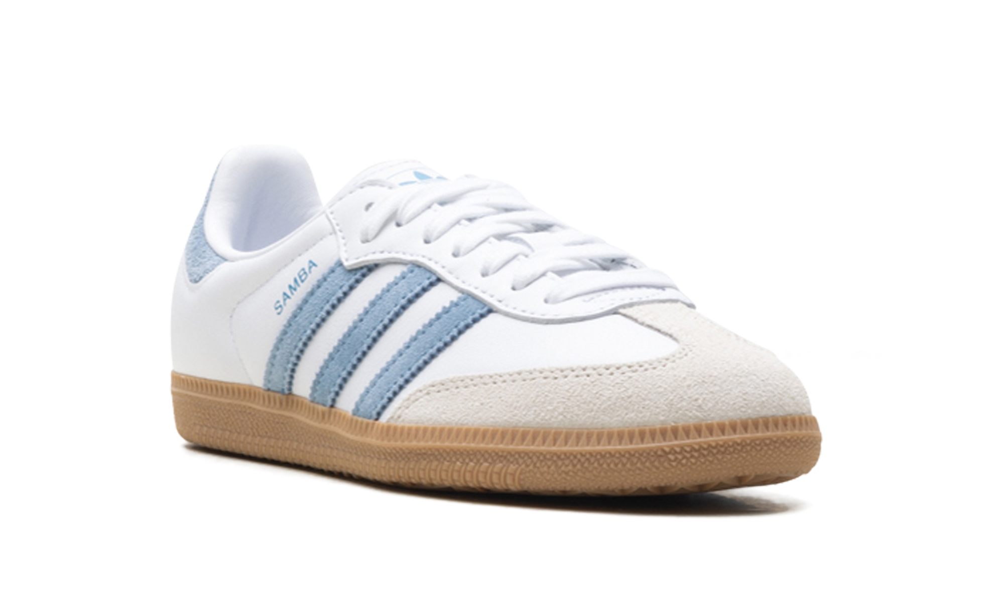 Adidas Samba OG WMNS White / Ash Blue JS1391