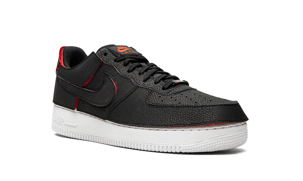 Nike Air Force 1/1 Black Chile Red DD2429 001