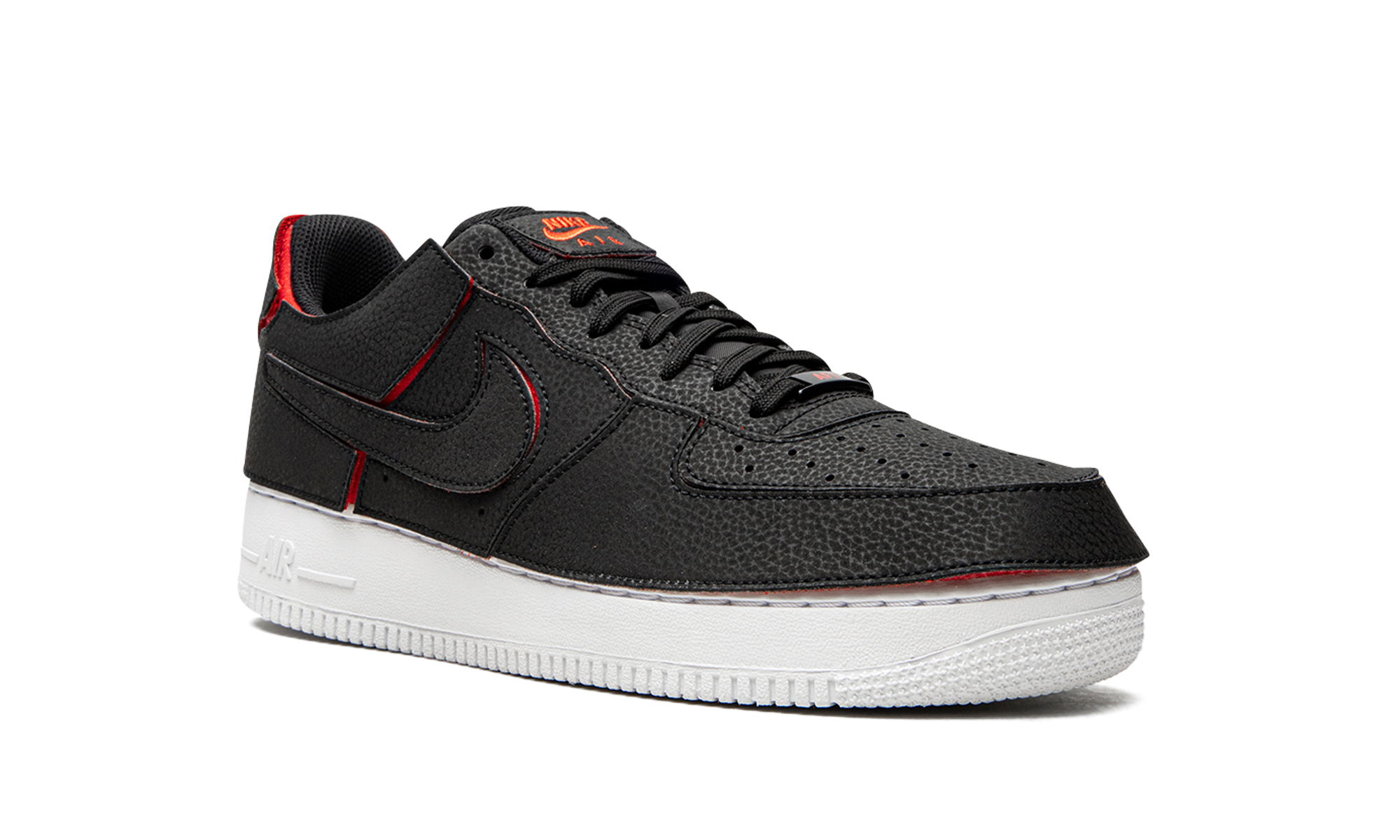 Nike Air Force 1/1 Black Chile Red DD2429 001
