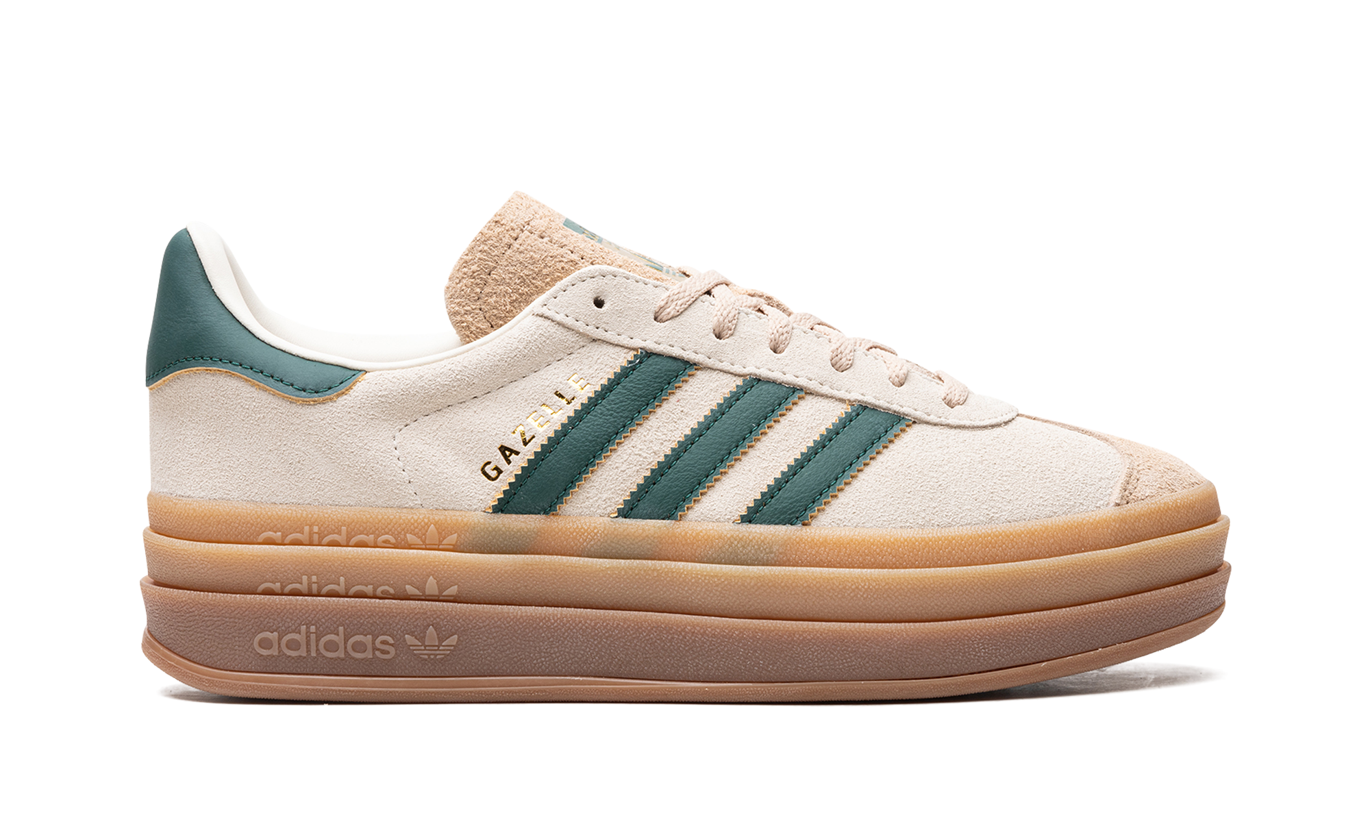 Adidas GAZELLE BOLD WMNS Cream Collegiate Green ID7056