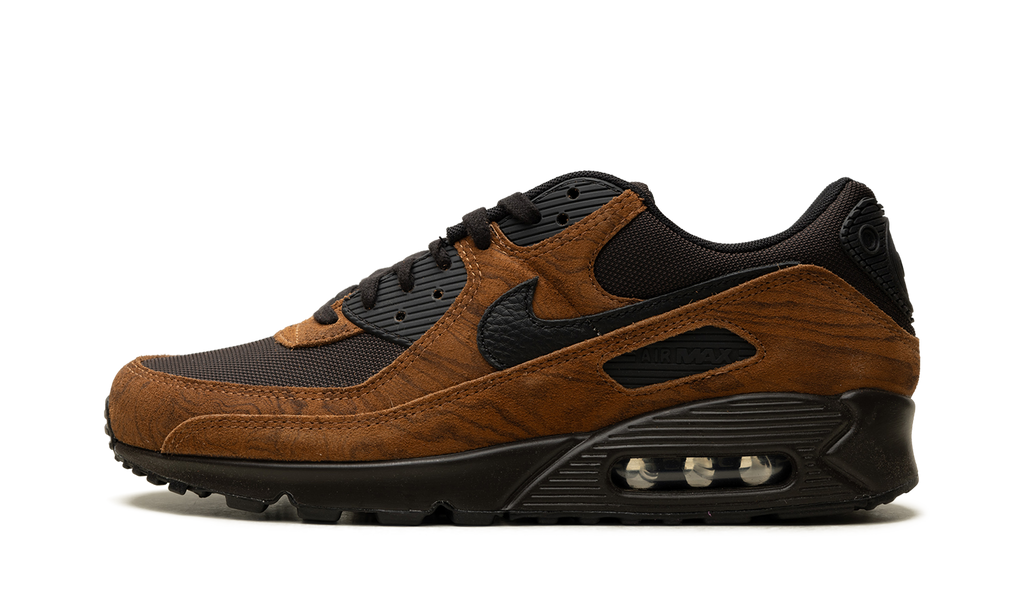 Nike Air Max 90 Premium Light British Tan Velvet Brown IQ0283 281