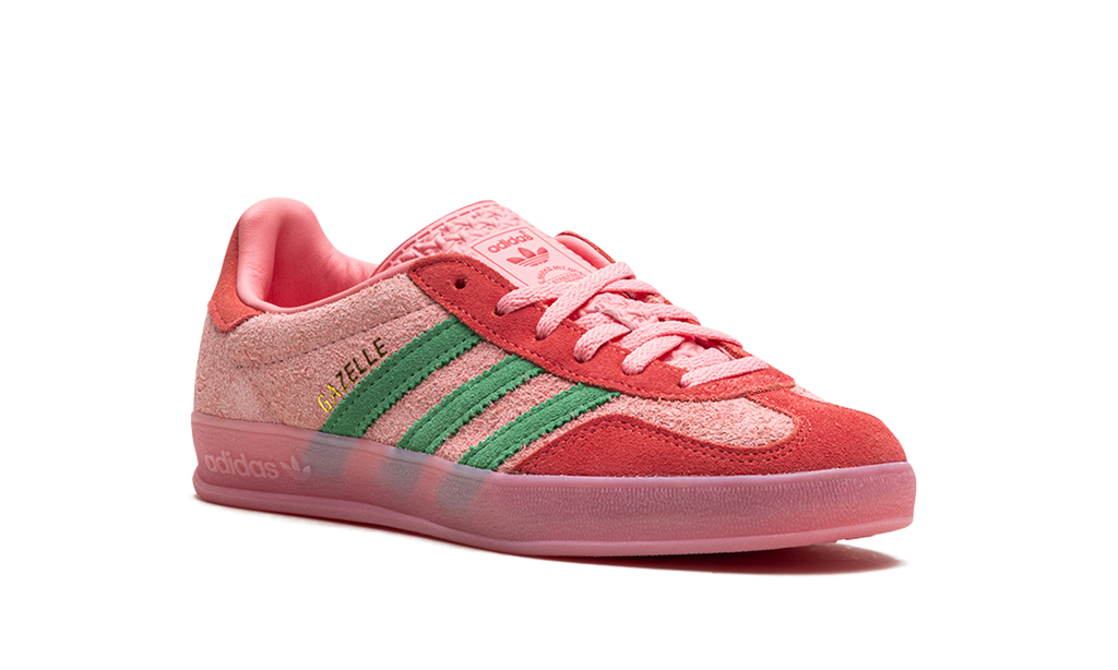 Adidas Gazelle Indoor WMNS Semi Pink Spark Preloved Scarlet IG6782