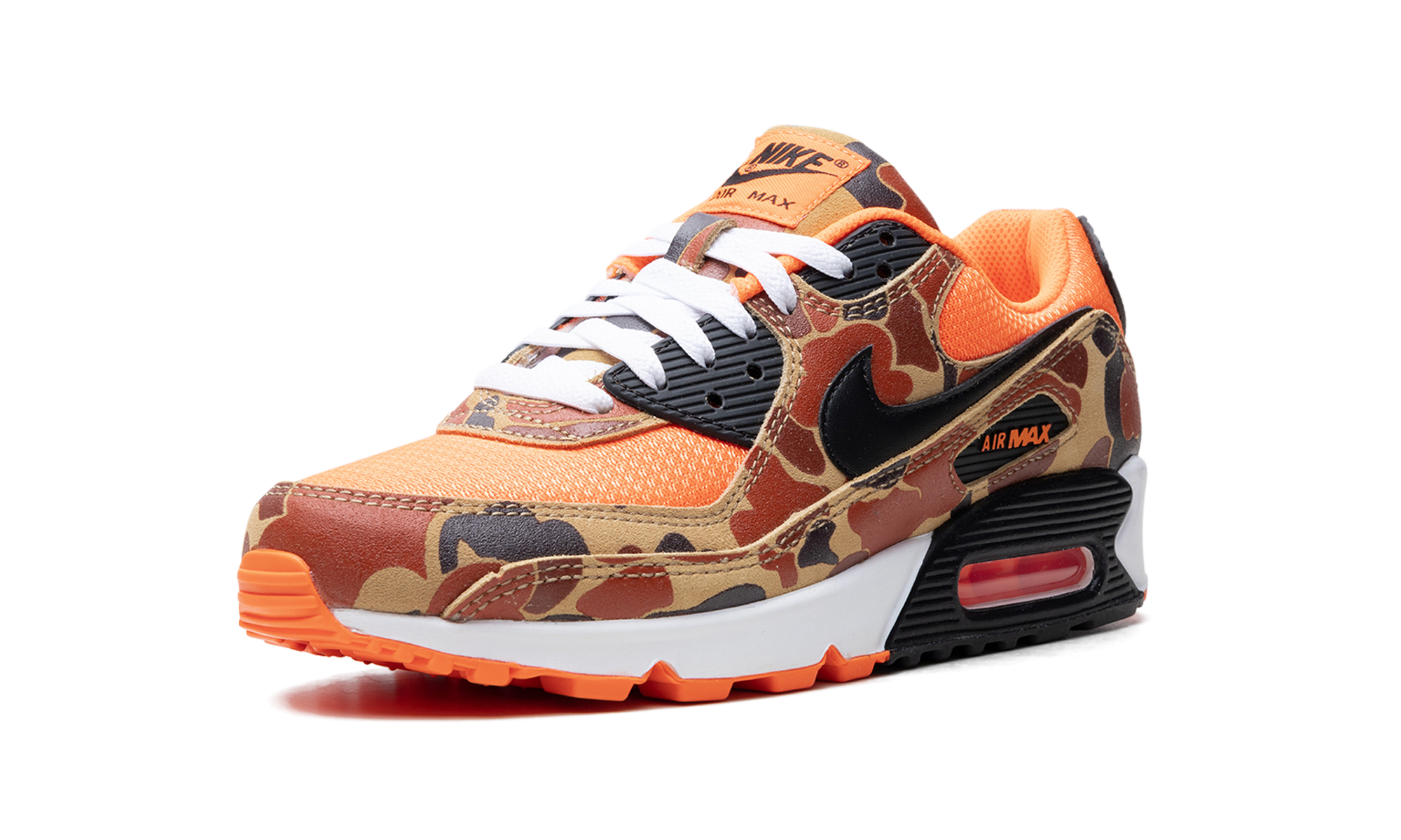 Nike Air Max 90 Orange Duck Camo CW4039 800
