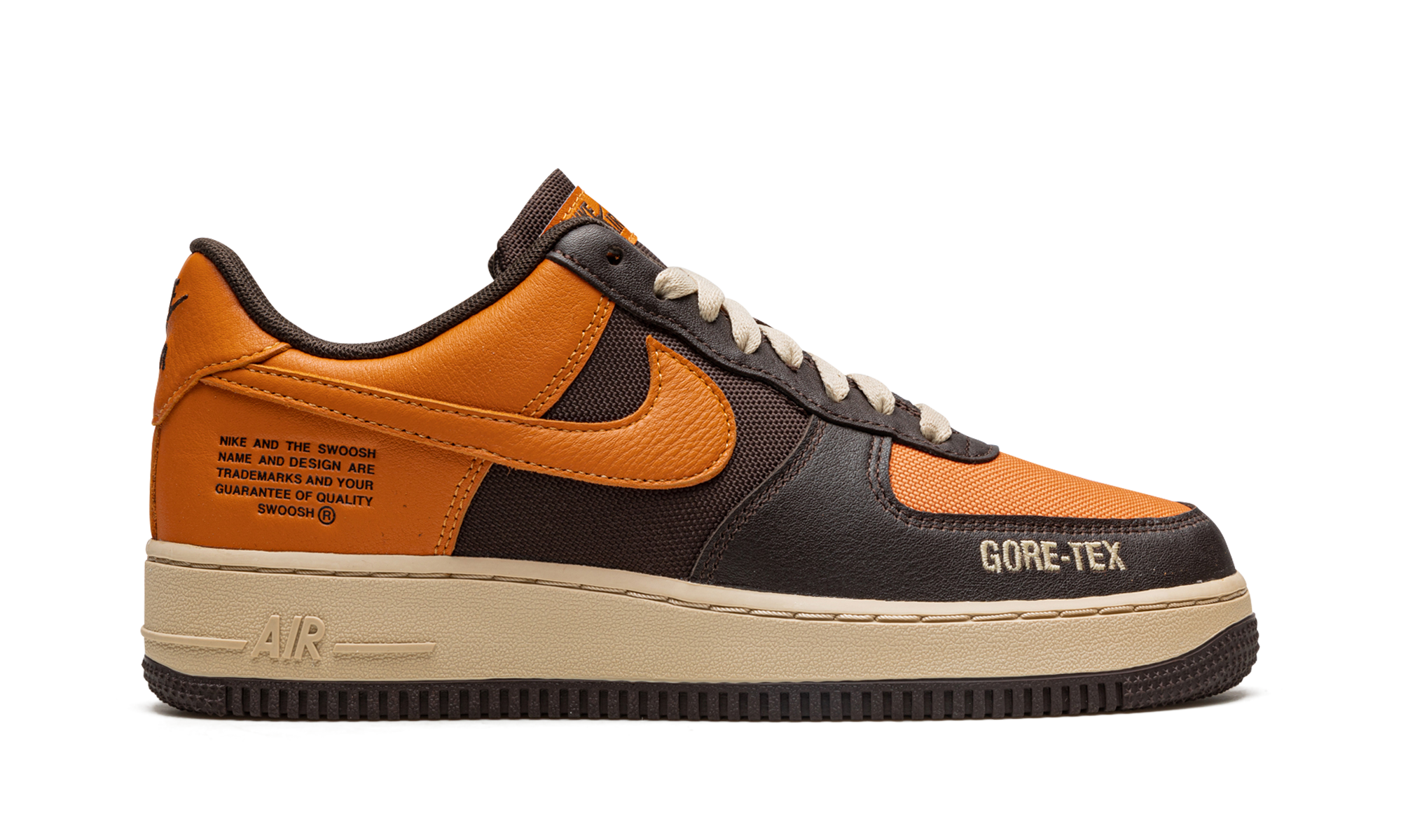 Nike Air Force 1 Low Gore-Tex Brown Orange DO2760 220